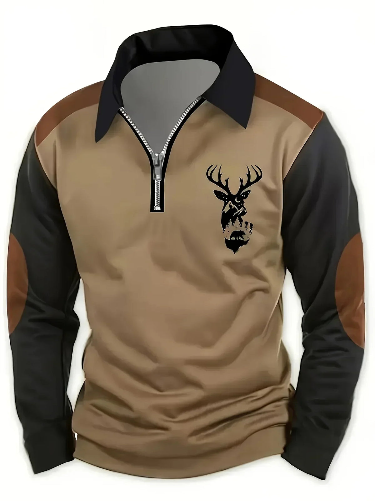 Herren Eleganter Herbstpullover mit Strukturiertem Muster