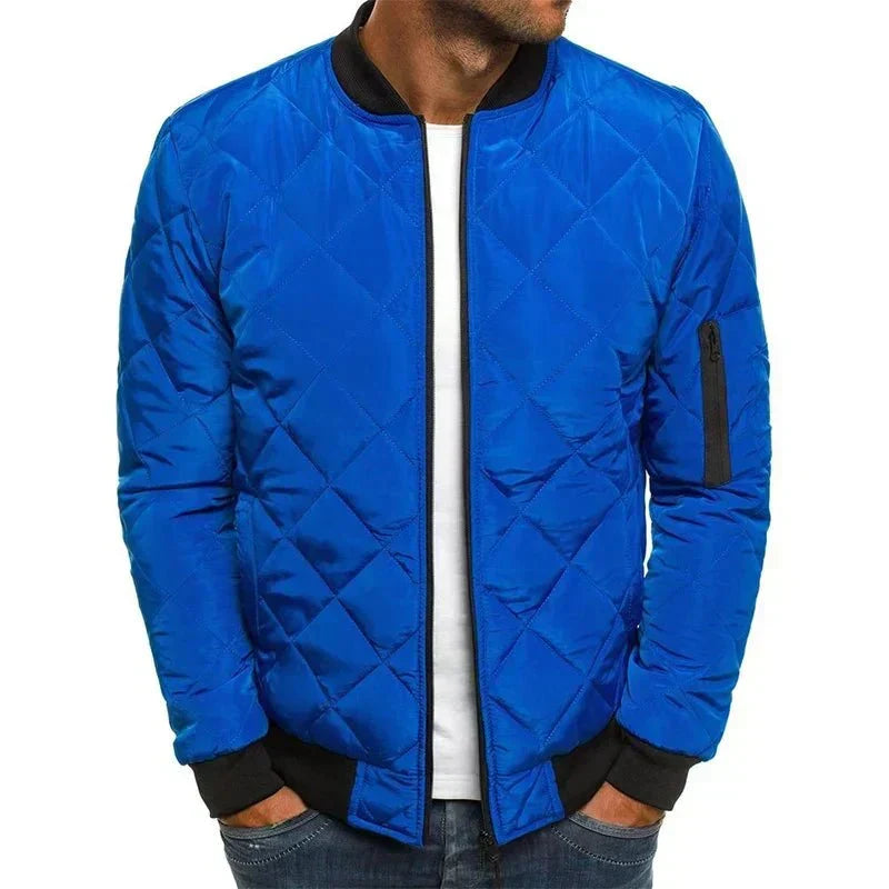 Herren Elegante Steppjacke aus Baumwolle