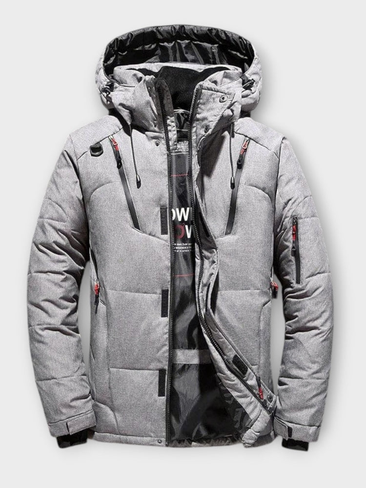 Herren Klassischer Winterparka mit Fleecefutter