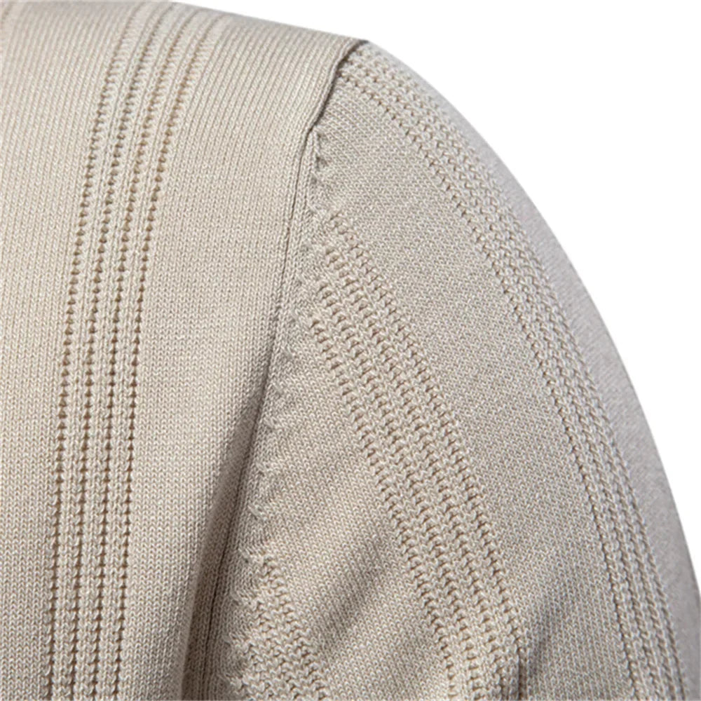 Herren Klassisches Gestreiftes Poloshirt
