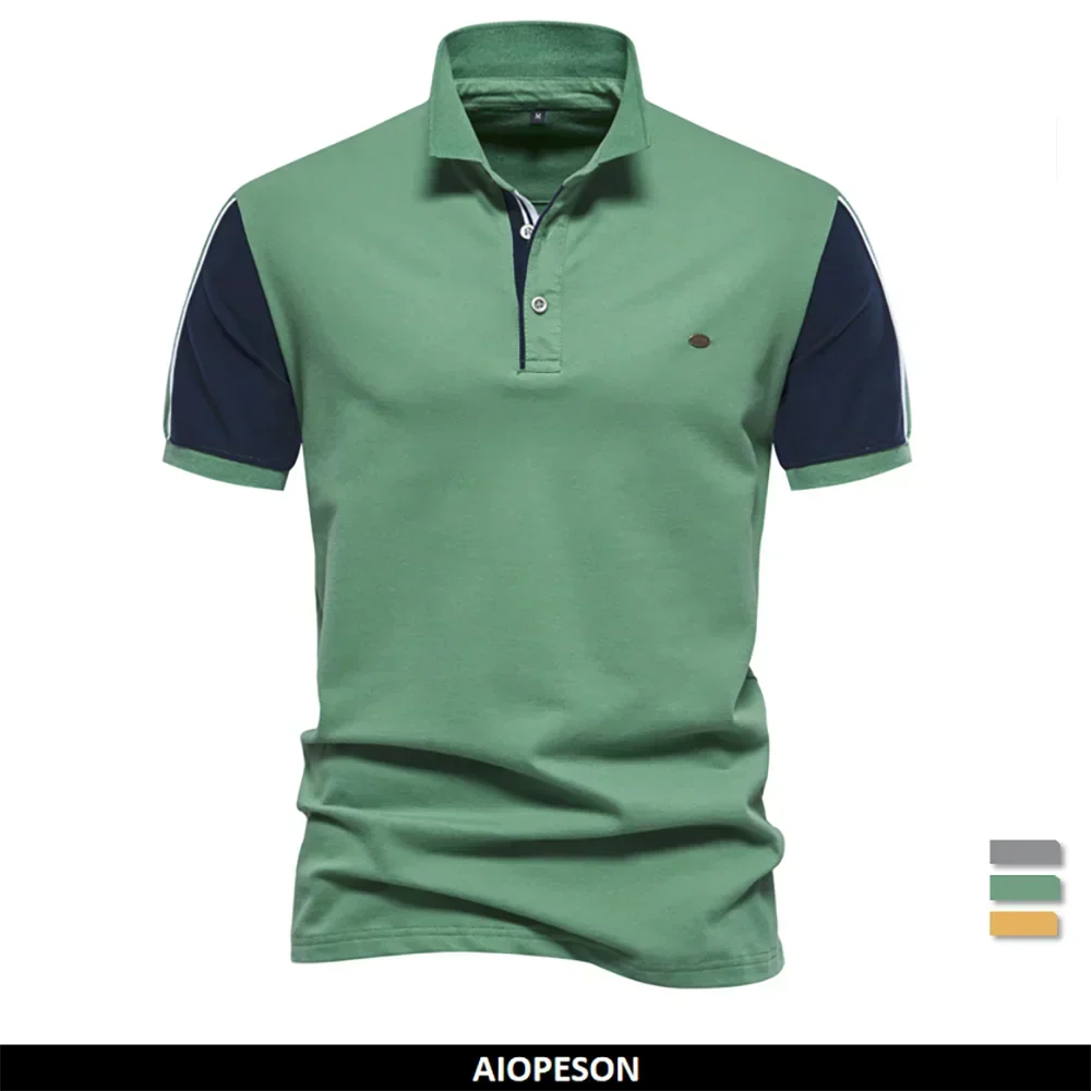 Herren Elegantes Klassisches Frühlings-Poloshirt