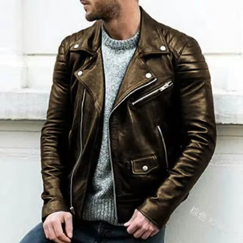 Rider Bikerjacke aus echtem Leder