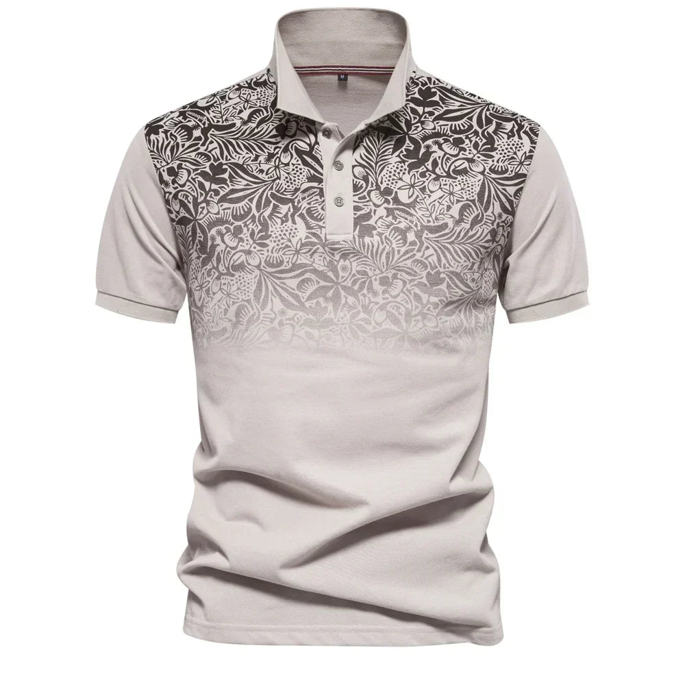 Herren Stilvolles Poloshirt mit Reißverschluss