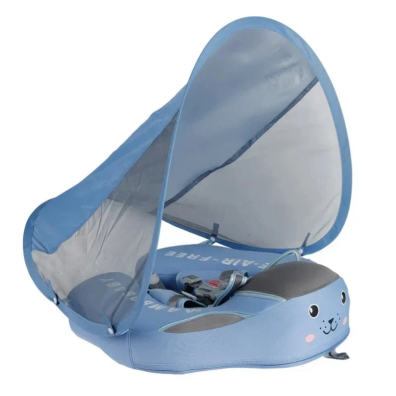 Schwimmring für Babys und Kleinkinder mit Sonnenschutz