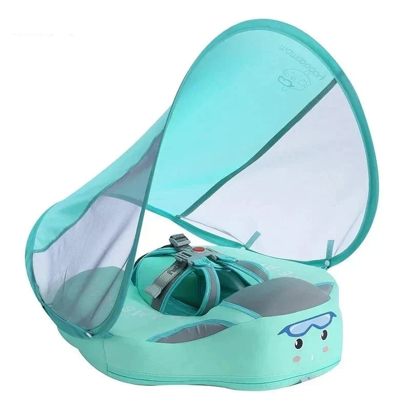 Schwimmring für Babys und Kleinkinder mit Sonnenschutz