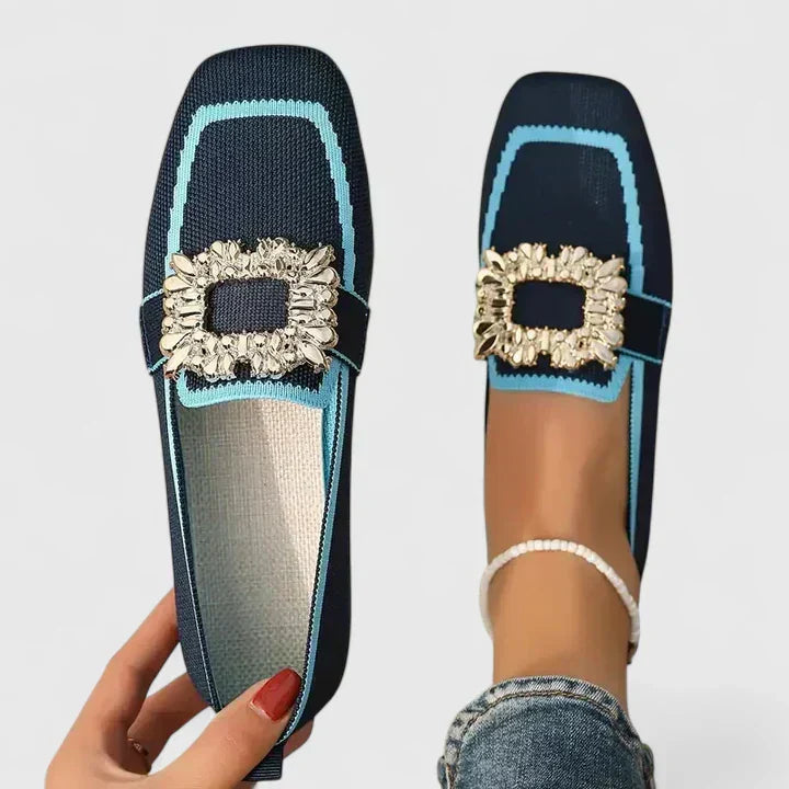 Damen Elegante Komfortable Loafers