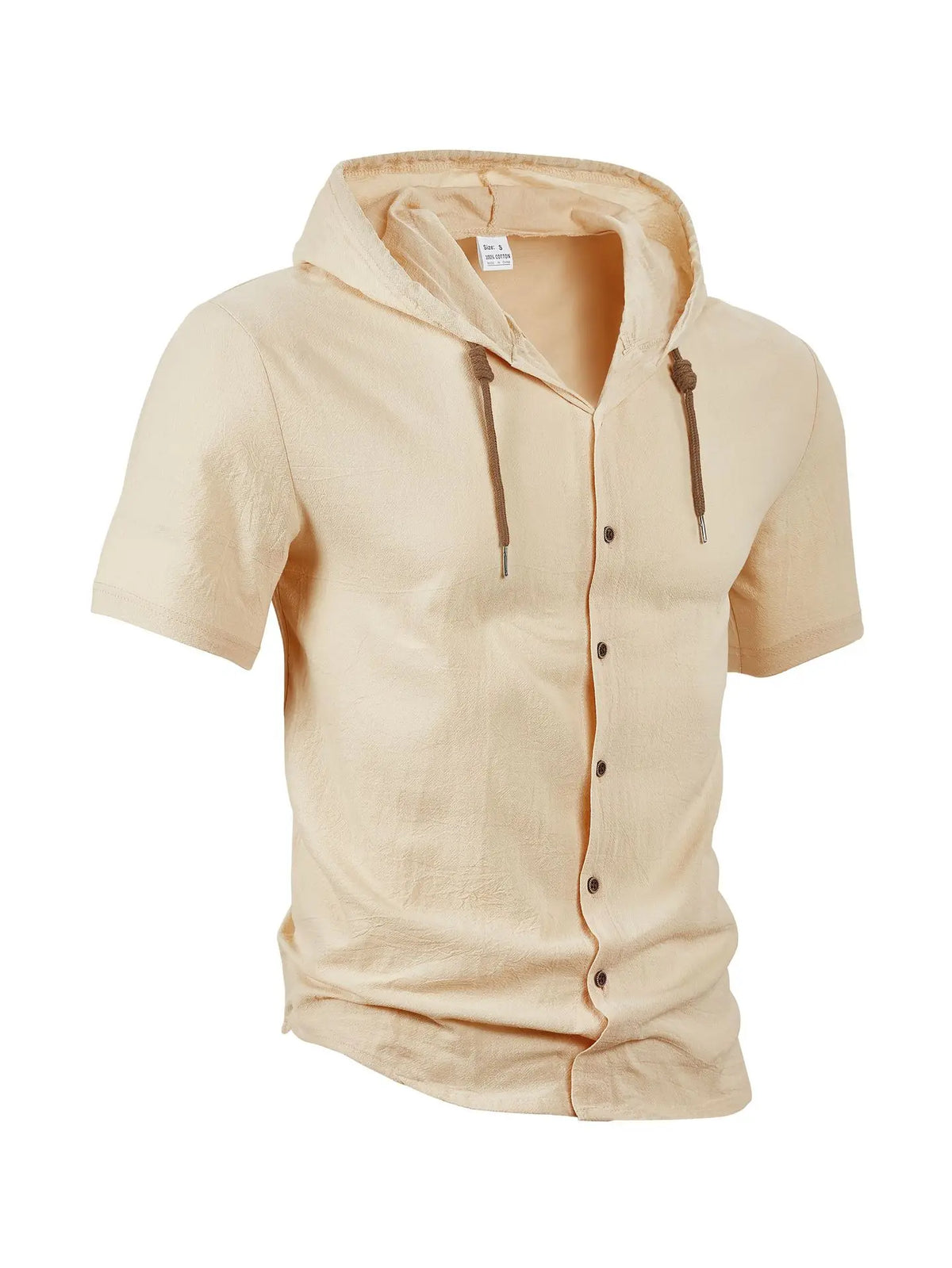 Herren Elegantes Leichtes Kapuzenhemd