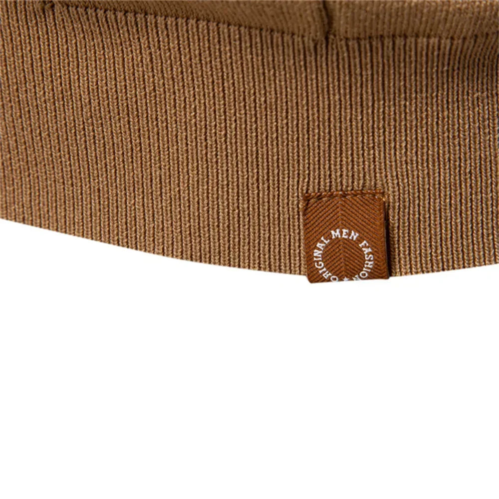 Herren Modernes Poloshirt mit Reißverschluss
