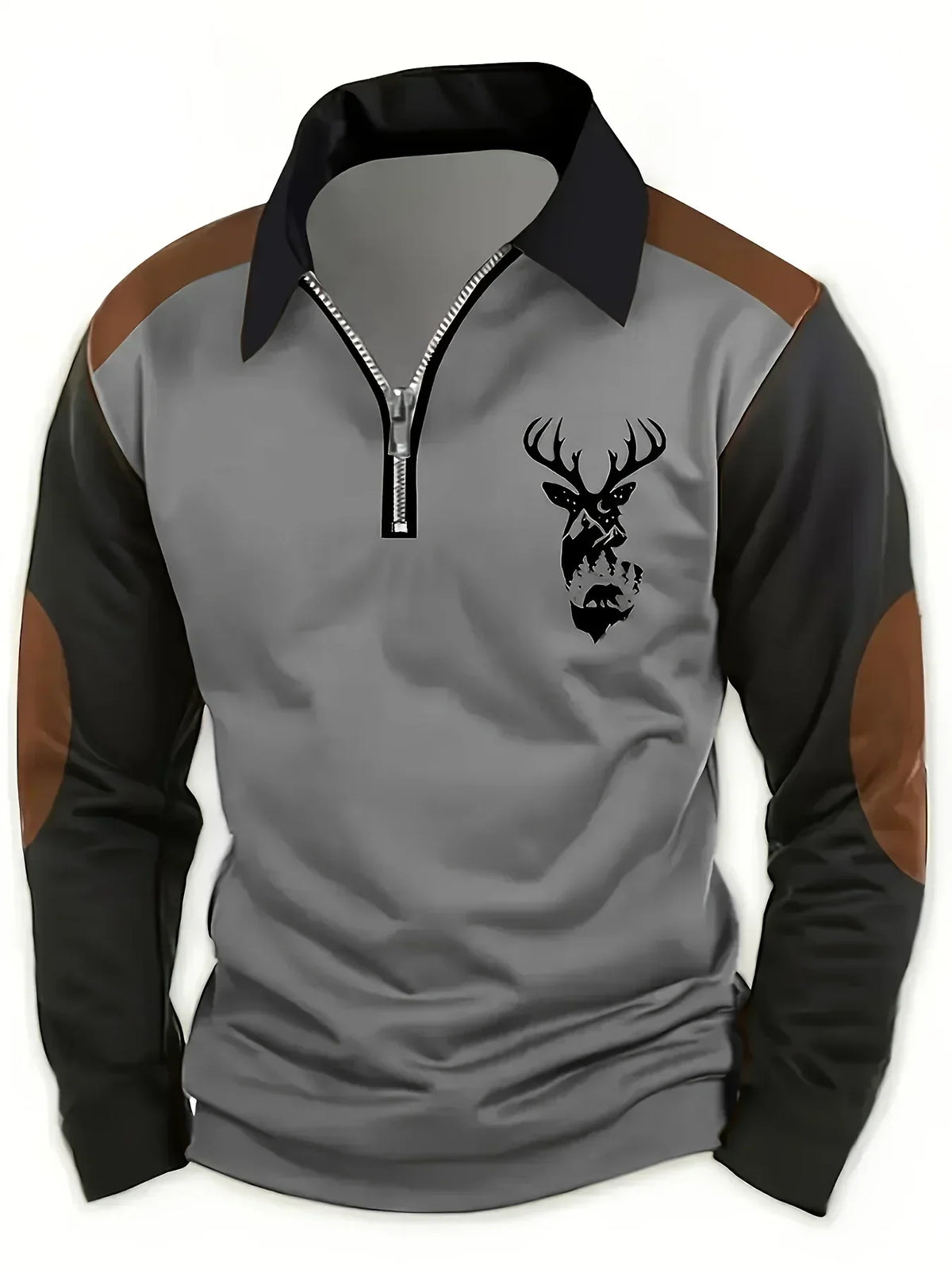 Herren Eleganter Herbstpullover mit Strukturiertem Muster