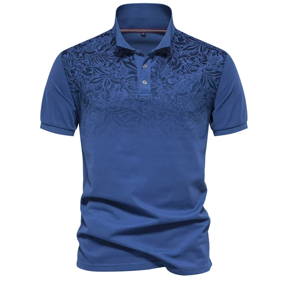Herren Stilvolles Poloshirt mit Reißverschluss