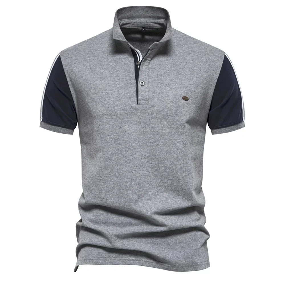 Herren Elegantes Klassisches Frühlings-Poloshirt