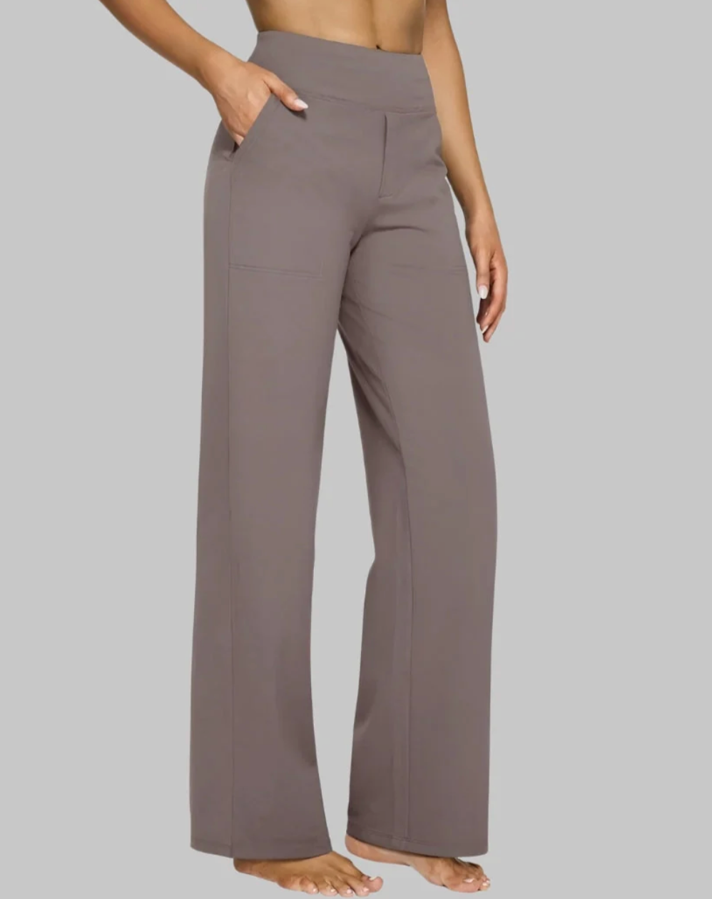 Damen Bequeme Elastische Stretchhose