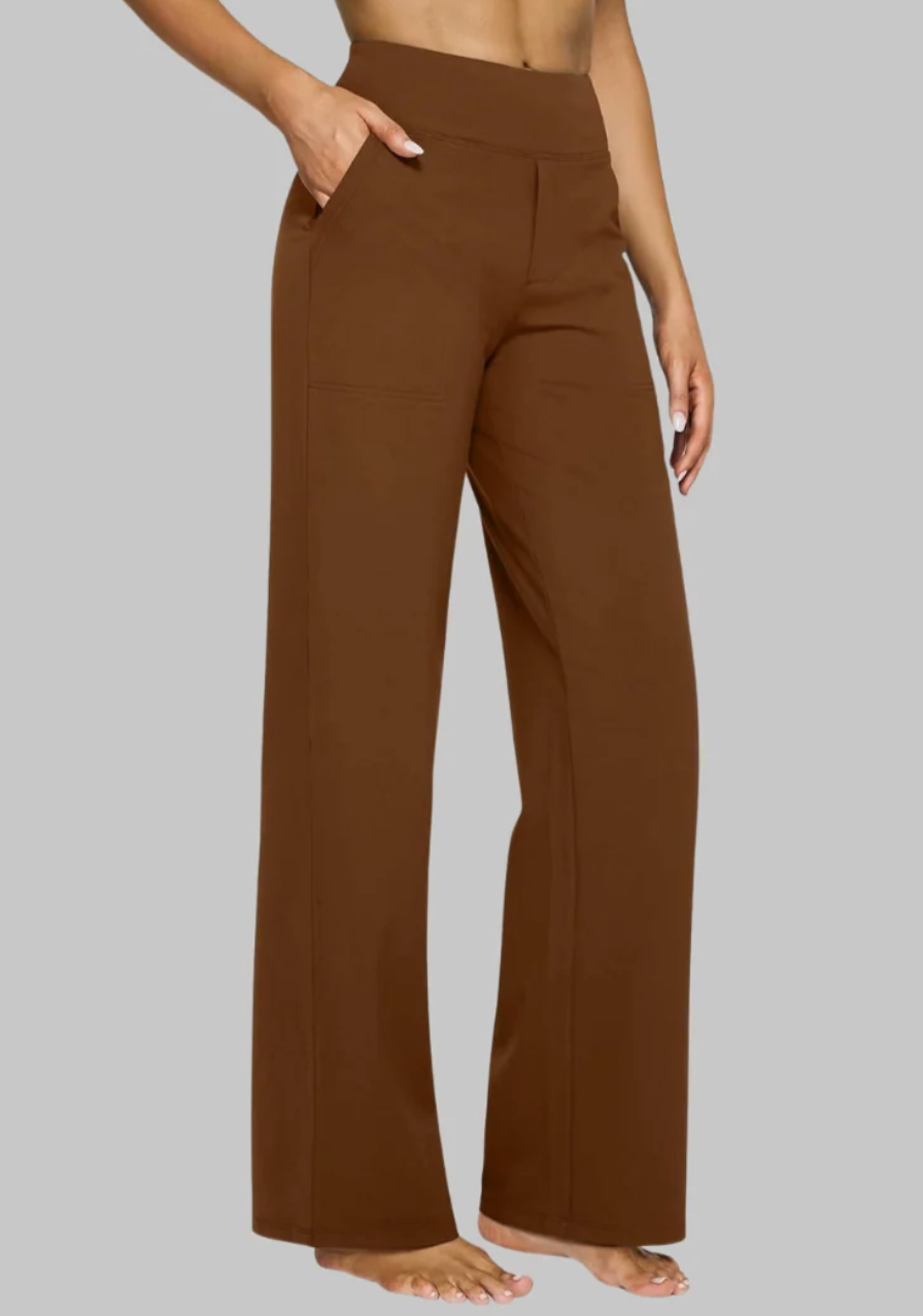 Damen Bequeme Elastische Stretchhose