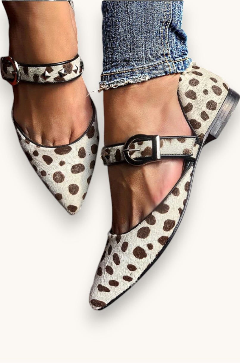 Damen Elegante Mary Janes mit Nieten