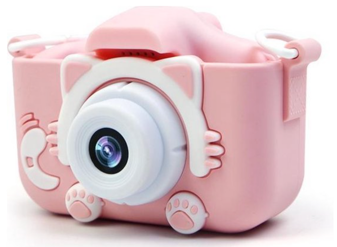 HD-Mini-Digitalkamera mit Schutzhülle für Kinder