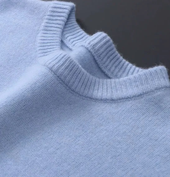 Herren Eleganter Pullover mit Geometrischem Muster