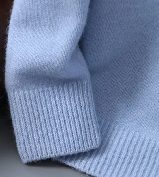 Herren Eleganter Pullover mit Geometrischem Muster
