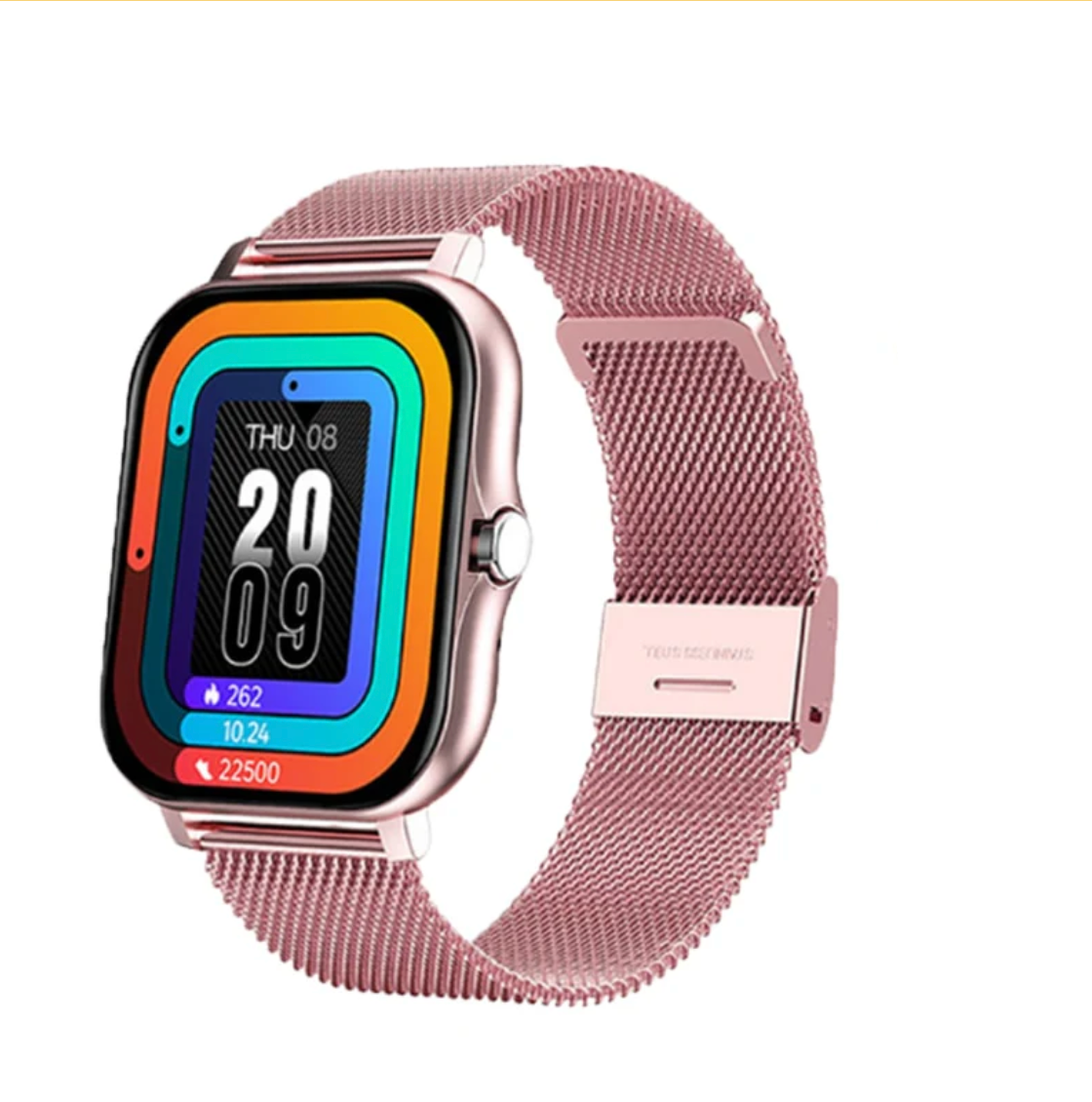 Elegante Smartwatch für Damen mit Gesundheits- und Aktivitätstracking
