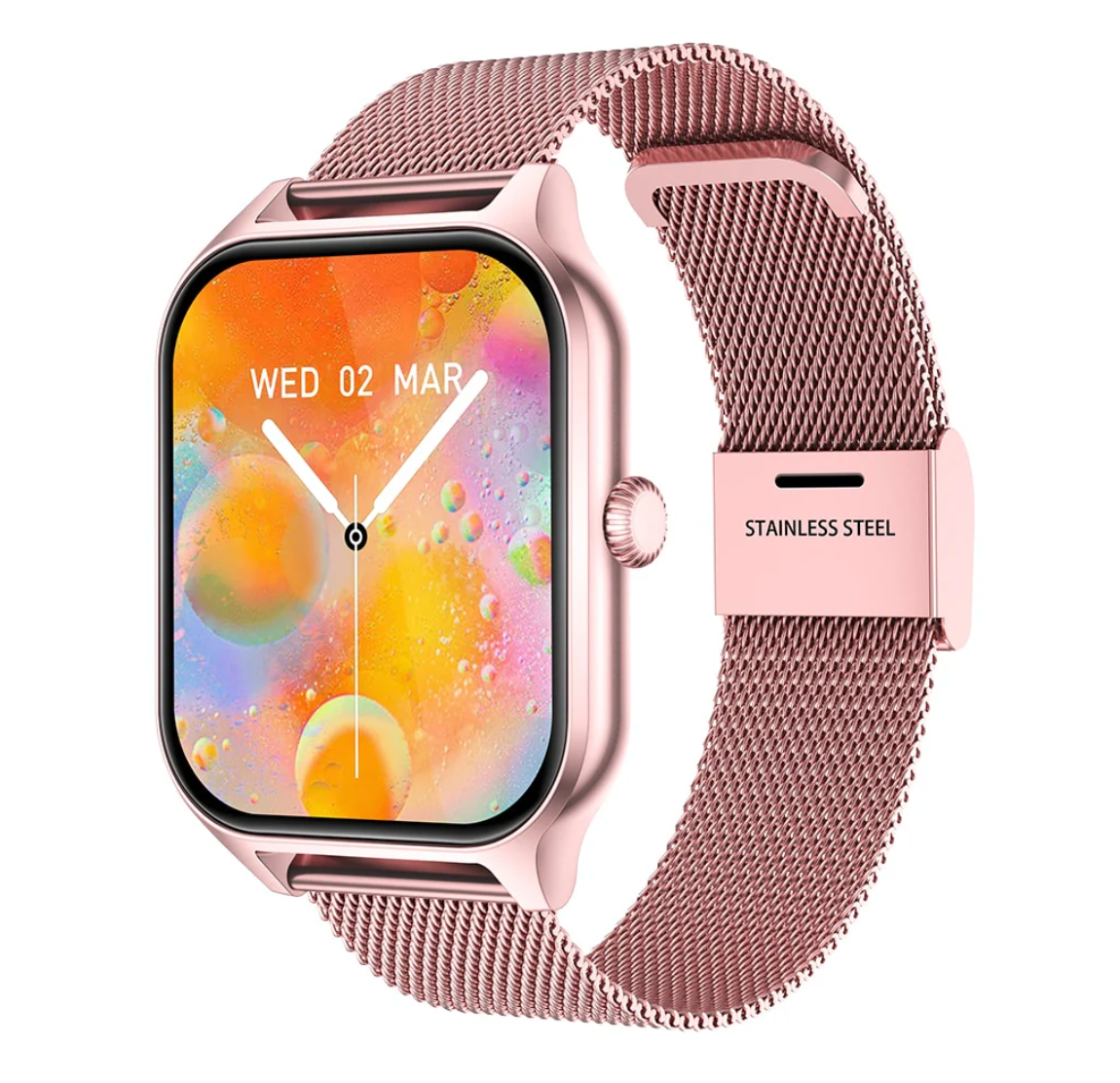 Elegante Smartwatch für Damen mit Gesundheits- und Aktivitätstracking
