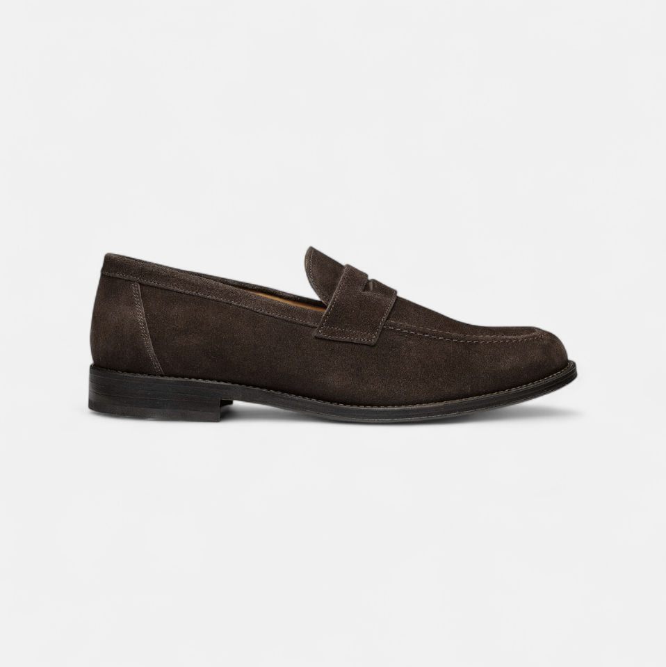 Herren Elegante Mokassins aus Wildleder