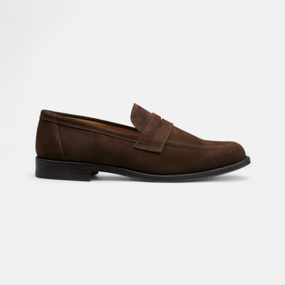 Herren Elegante Mokassins aus Wildleder
