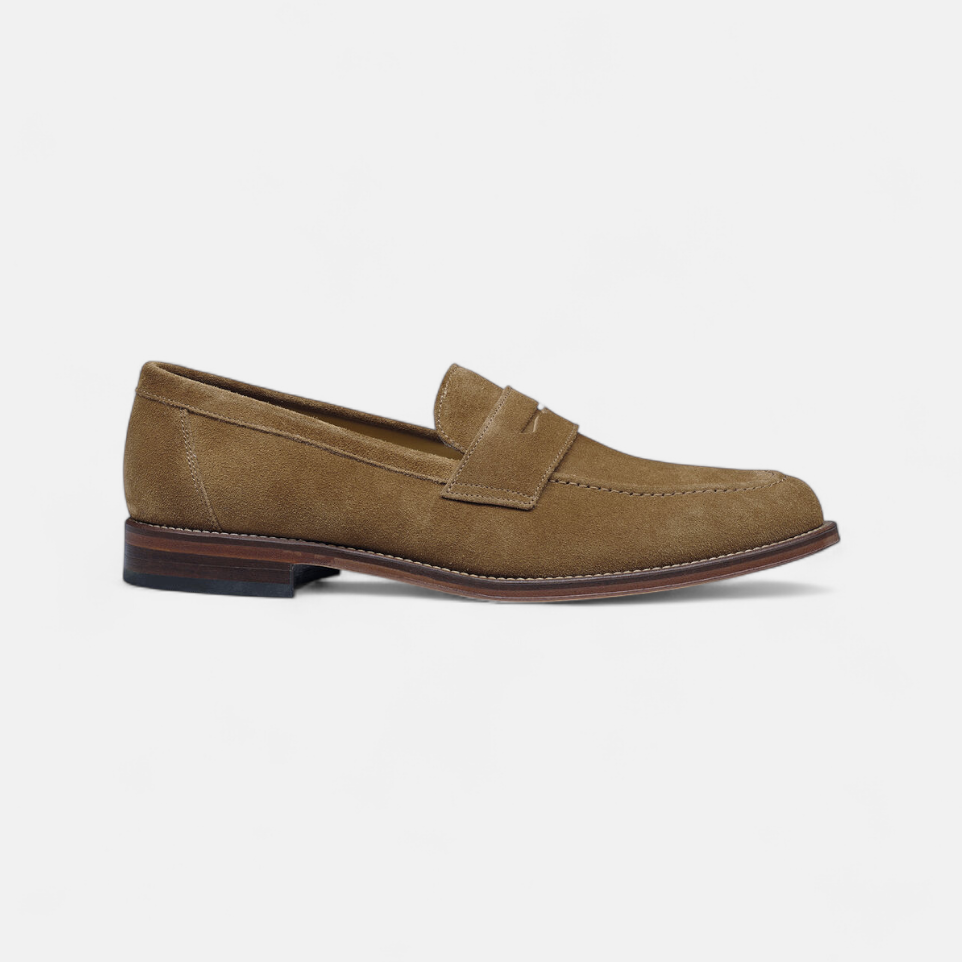 Herren Elegante Mokassins aus Wildleder