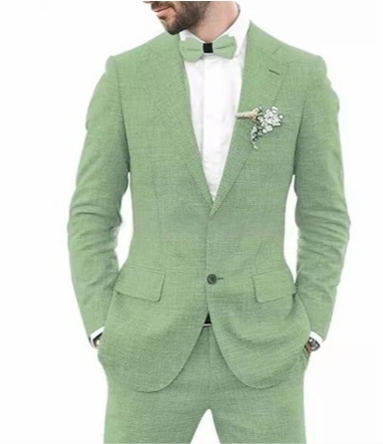 AA OUT OF STOCK Declan – Herren Leinenanzug