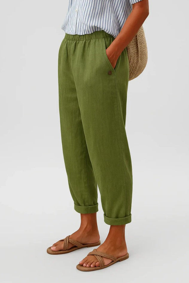 Damen Bequeme Klassische Freizeithose