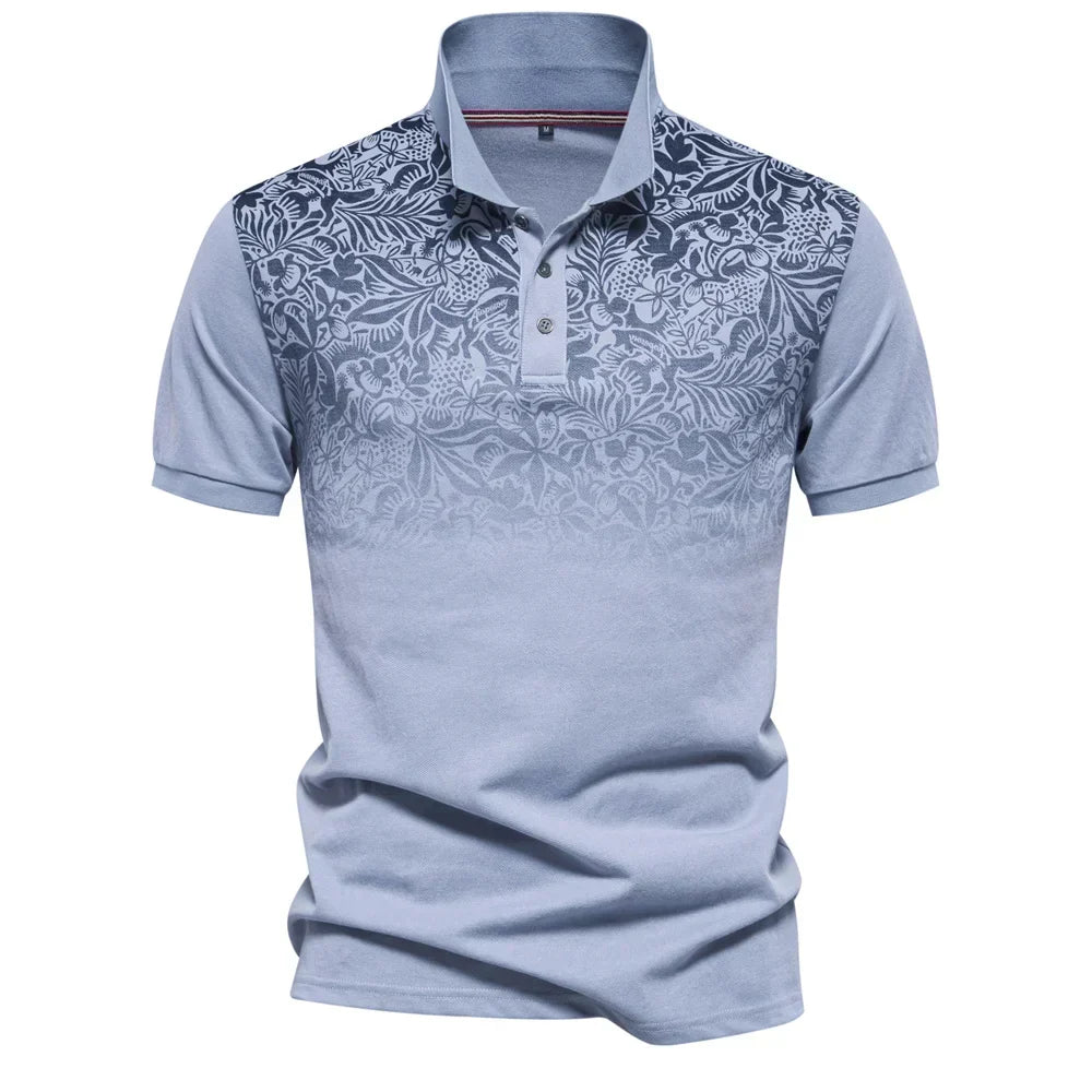 Herren Stilvolles Poloshirt mit Reißverschluss
