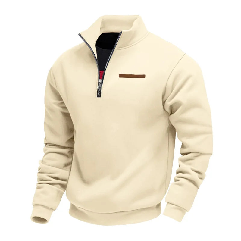 Herren Lässiges Sweatshirt mit Langarm
