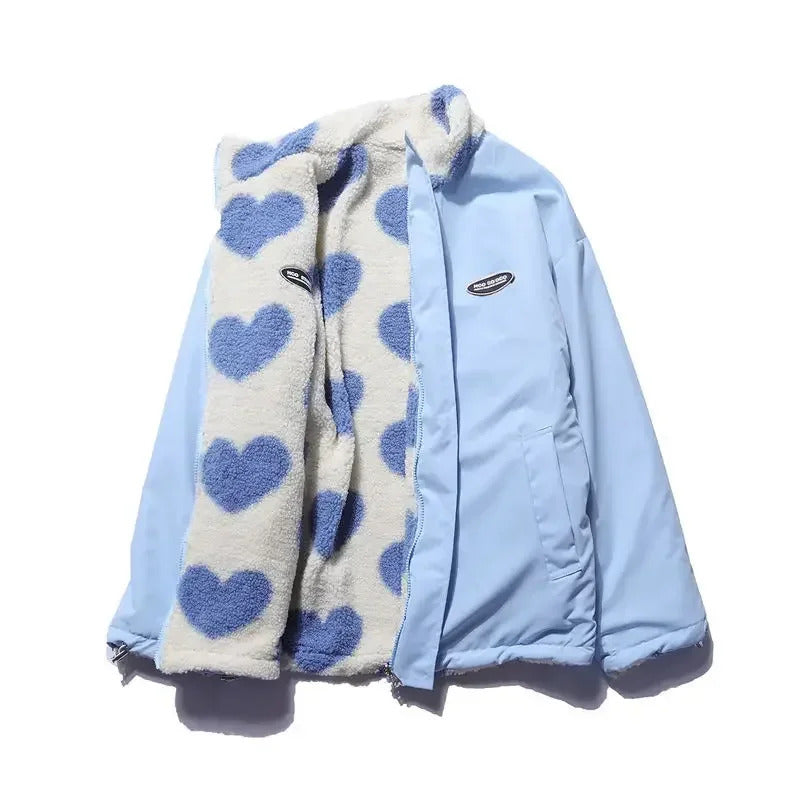 Damen Stilvolle Wendbare Jacke