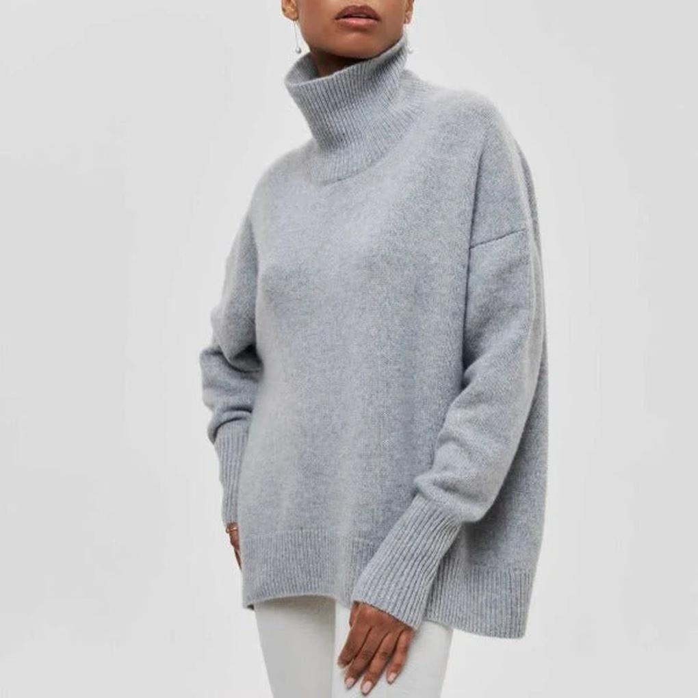 Women’s Roll-Neck Sweater – Winter Staple
