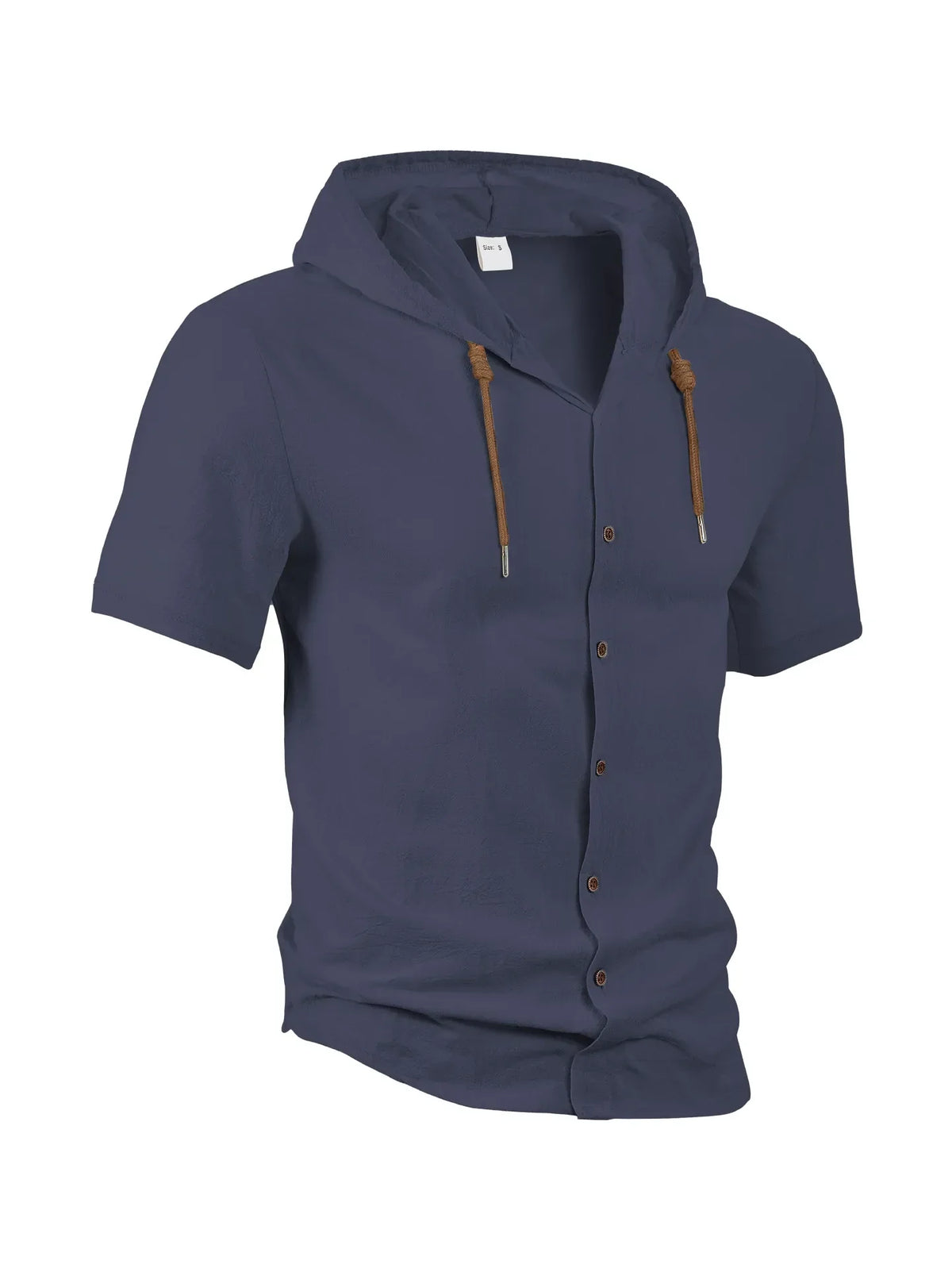 Herren Elegantes Leichtes Kapuzenhemd