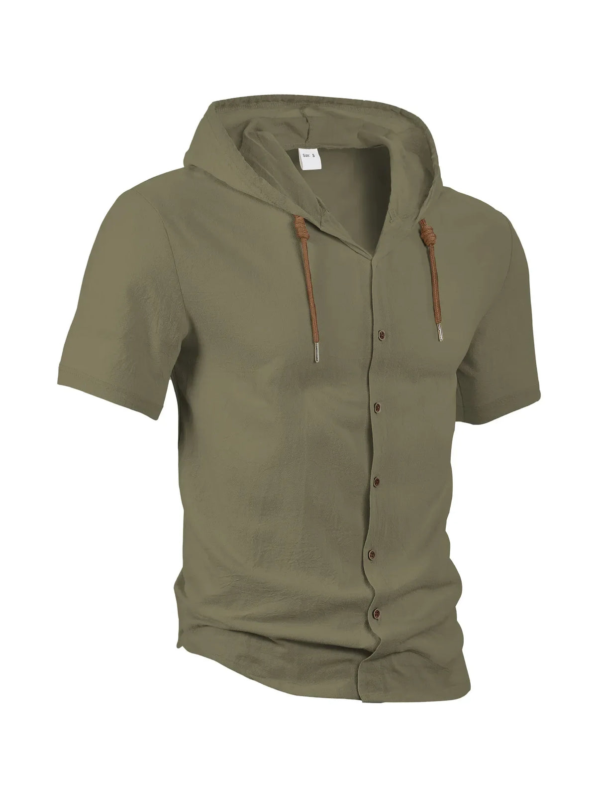 Herren Elegantes Leichtes Kapuzenhemd