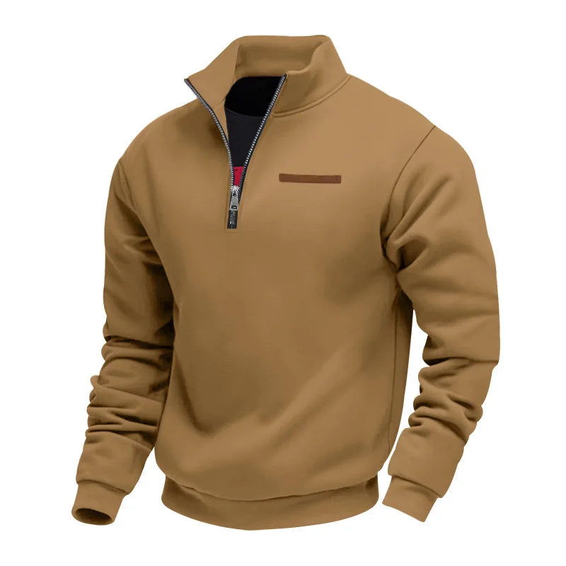 Herren Lässiges Sweatshirt mit Langarm