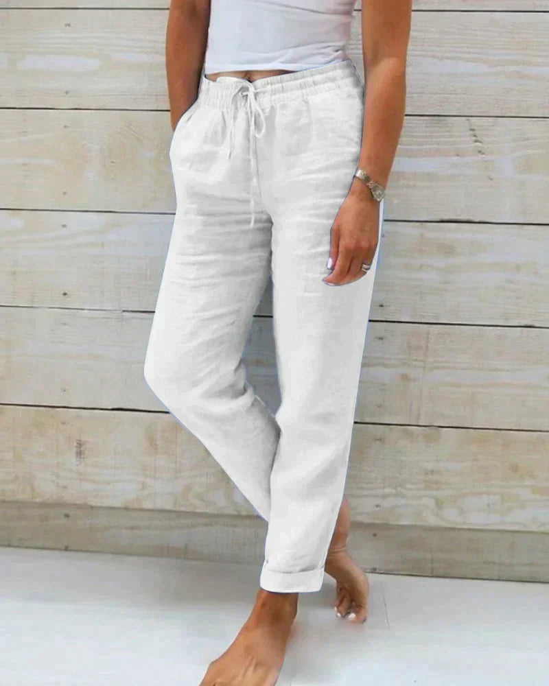 Lässige Leinenhosen für Damen