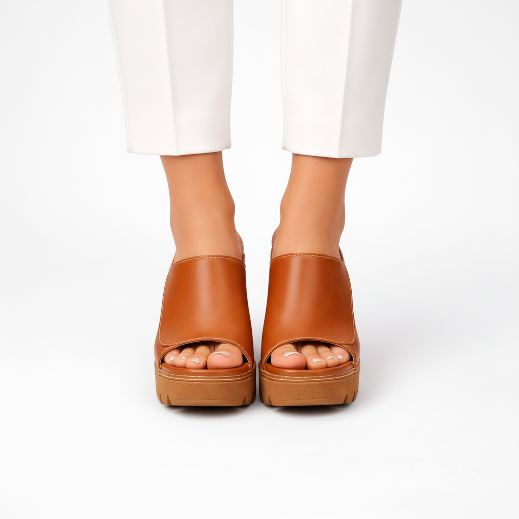 Damen Elegante Plateau-Pumps