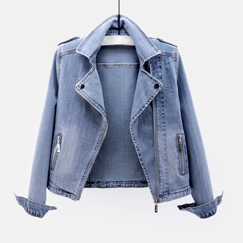 Damen Jeansjacke Zeitloser Style für jede Jahreszeit
