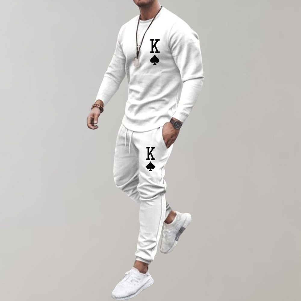 Casual Komfortables Herren-Trainingsset