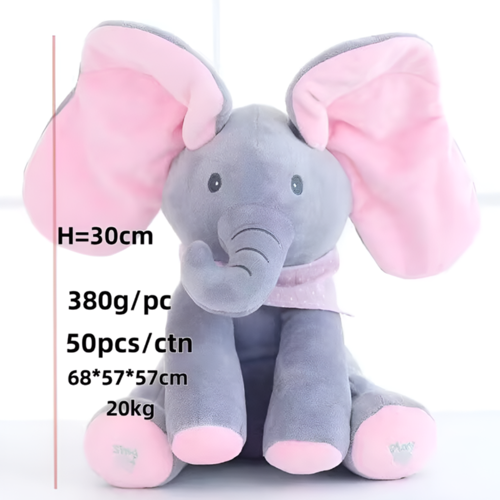 Plüsch-Elefant „Peek-a-boo“