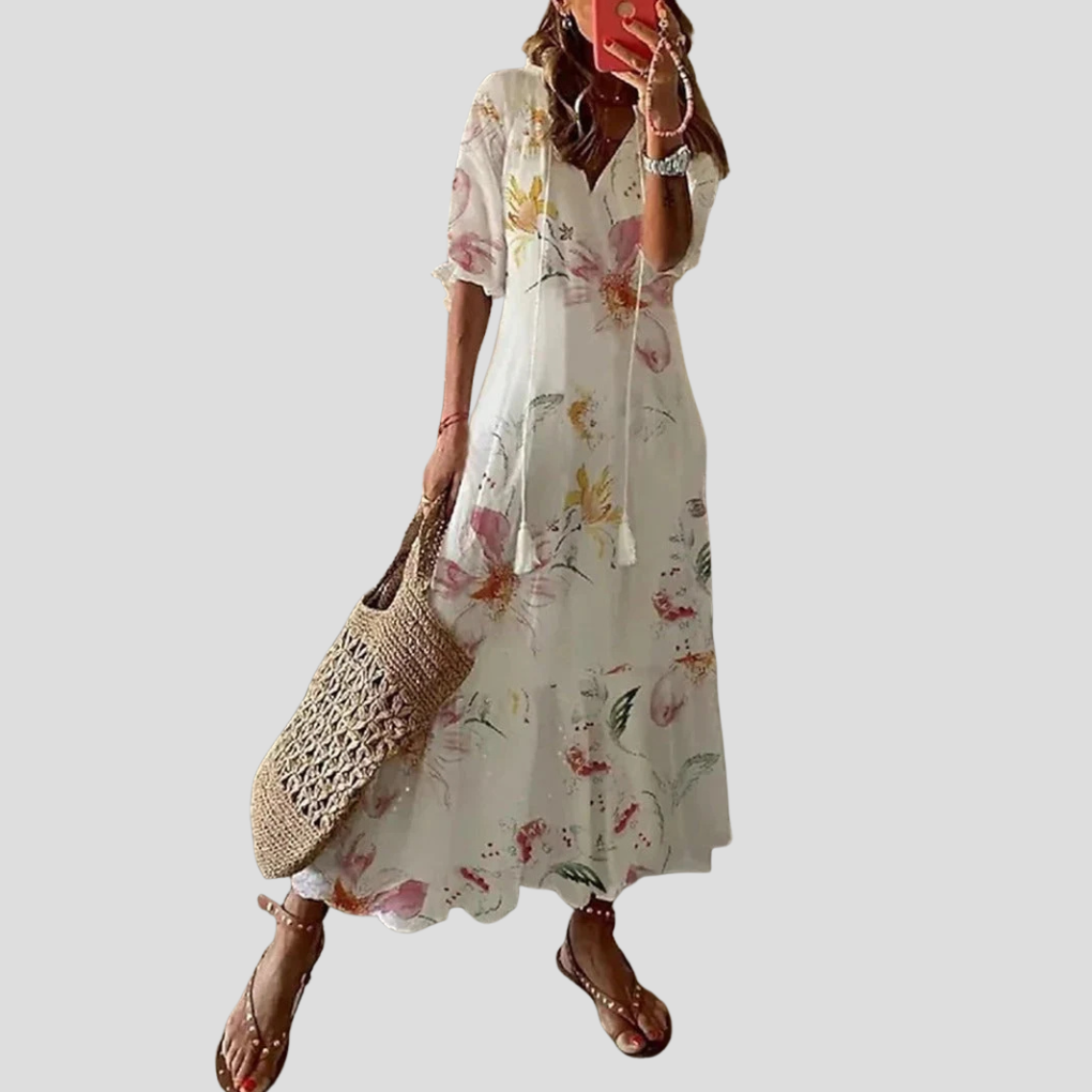Boho-Maxikleid für Damen