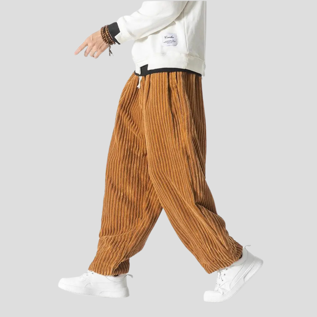 Lockere, gerade geschnittene Herrenhose