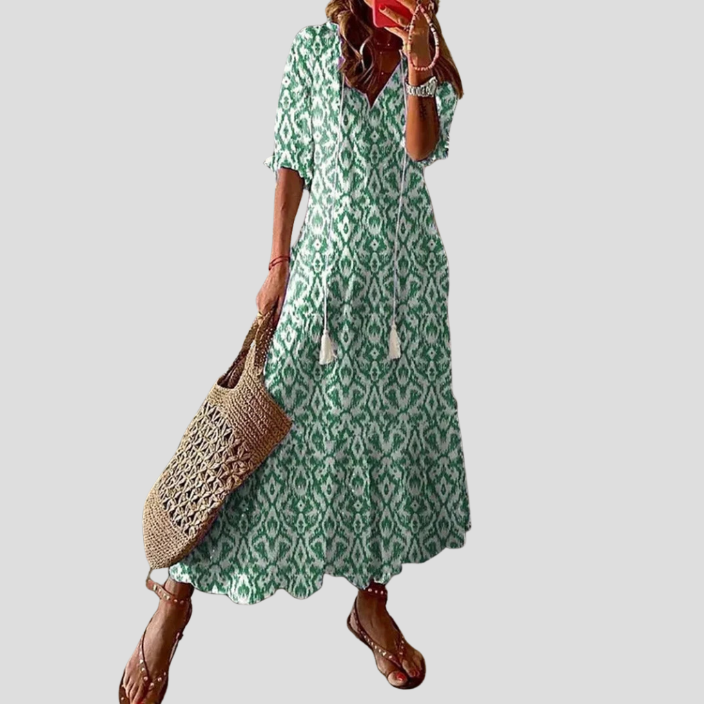 Boho-Maxikleid für Damen