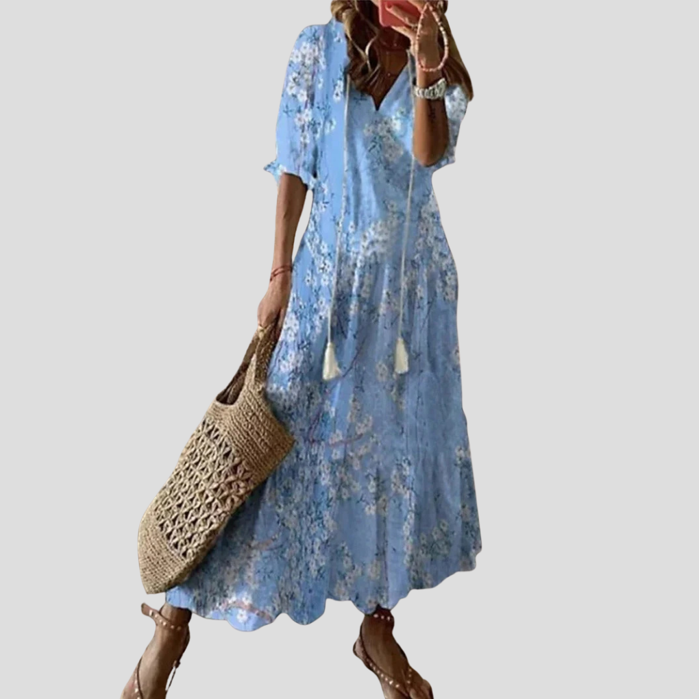 Boho-Maxikleid für Damen
