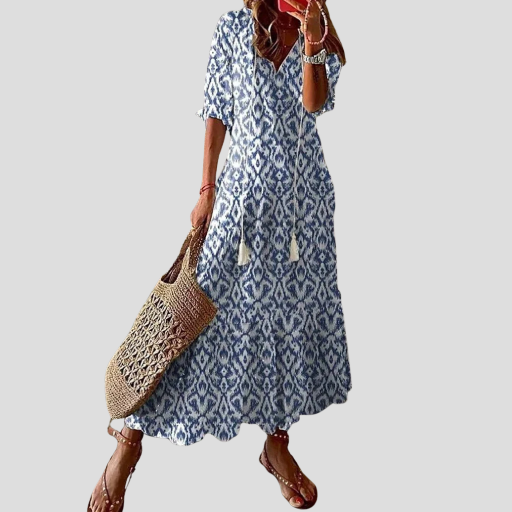 Boho-Maxikleid für Damen
