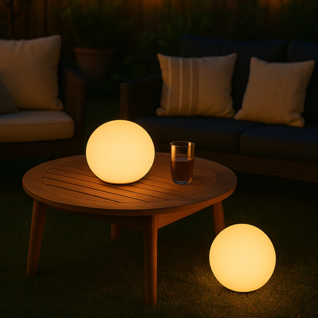 Bunte kabellose LED-Tischleuchte mit Fernbedienung