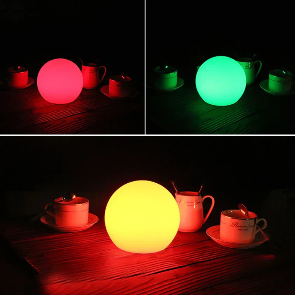Bunte kabellose LED-Tischleuchte mit Fernbedienung