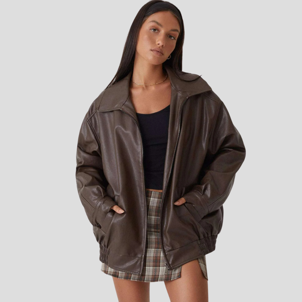 Relaxed-Fit-Jacke für Damen