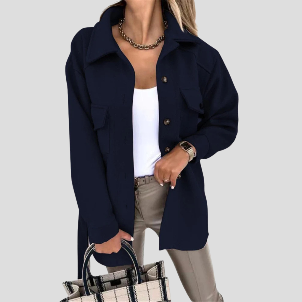 Oversized-Jacke für Damen – Lässiger Lagenlook mit vielseitiger Passform