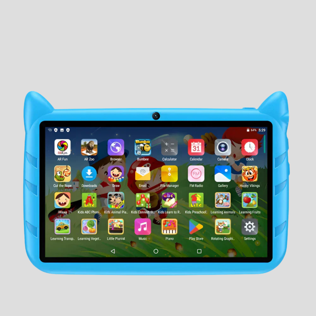 7-Zoll-Kinder-Tablet – 5G WiFi | 4 GB RAM | 64 GB ROM